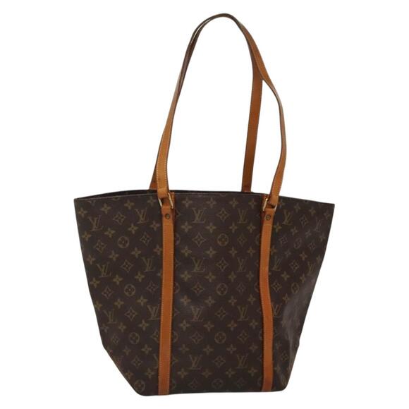 LOUIS VUITTON Monogram Sac Shopping Tote Bag M51108 - Picture 1 of 16